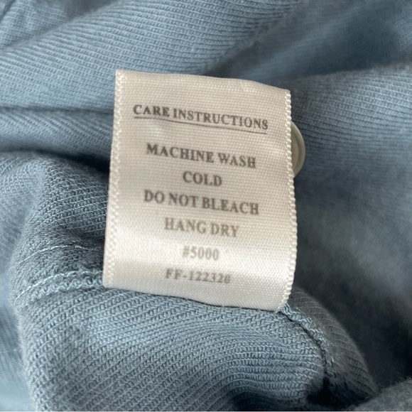 Free Fly Mens Button Down Cotton Bamboo Shirt Long Sleeve Soft Comfy Warm XXL - Picture 5 of 10